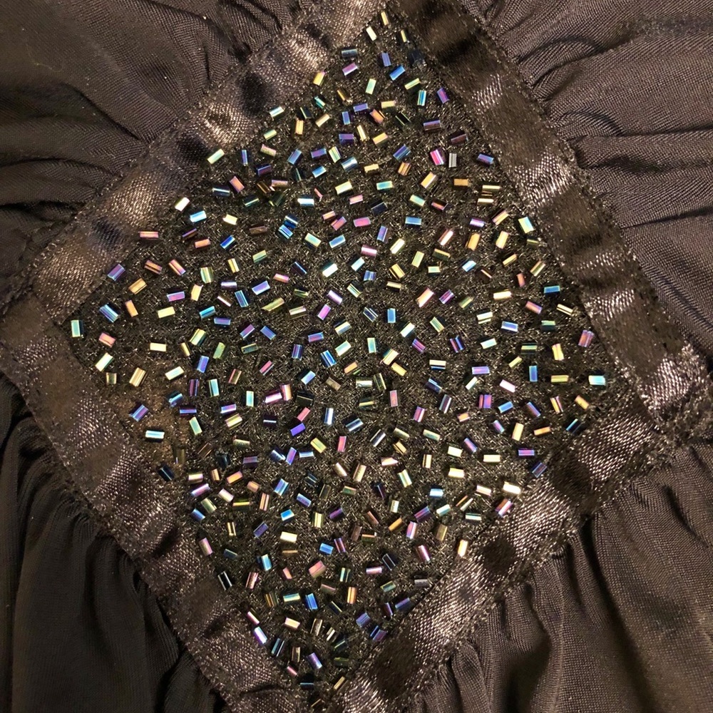 Black Halter Top, Small - Picture 5 of 5